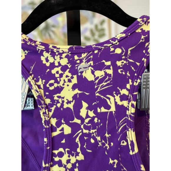 Fabletics Deva Midi Medium Impact Sports Bra Floral Breakdown Womens Size Medium - Picture 4 of 9